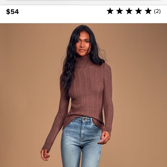 Lulus Sweaters - Lulus Herringbone Knit Sweater